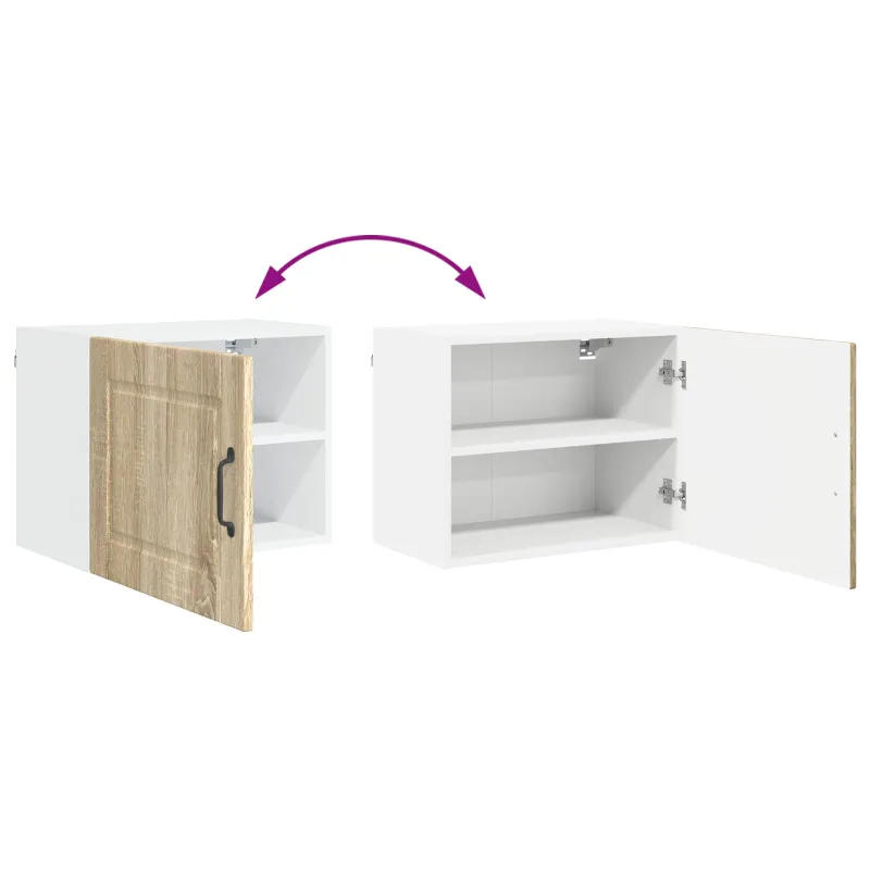 Sieninė spintelė PORTO 2 pcs Sonoma ąžuolas 50 x 31 x 40 cm