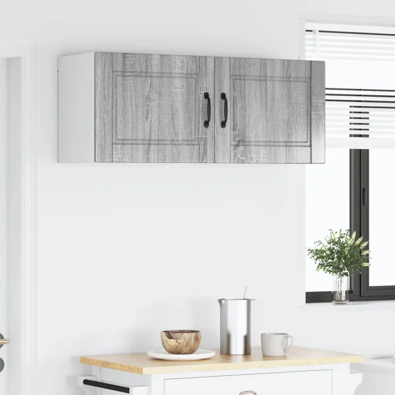 Sieninė spintelė PORTO 2 pcs Pilkas Sonoma 50 x 31 x 40 cm