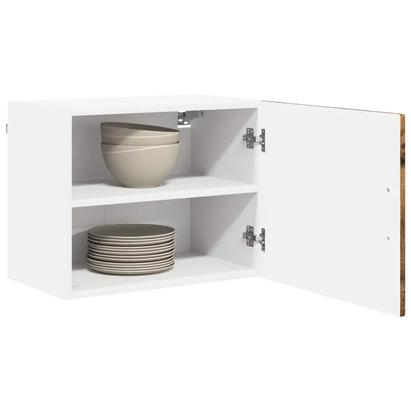 Sieninė spintelė PORTO 2 pcs Senas medis 50 x 31 x 40 cm