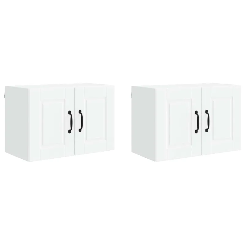 Sieninė spintelė PORTO 2 pcs Balta 60 x 31 x 40 cm
