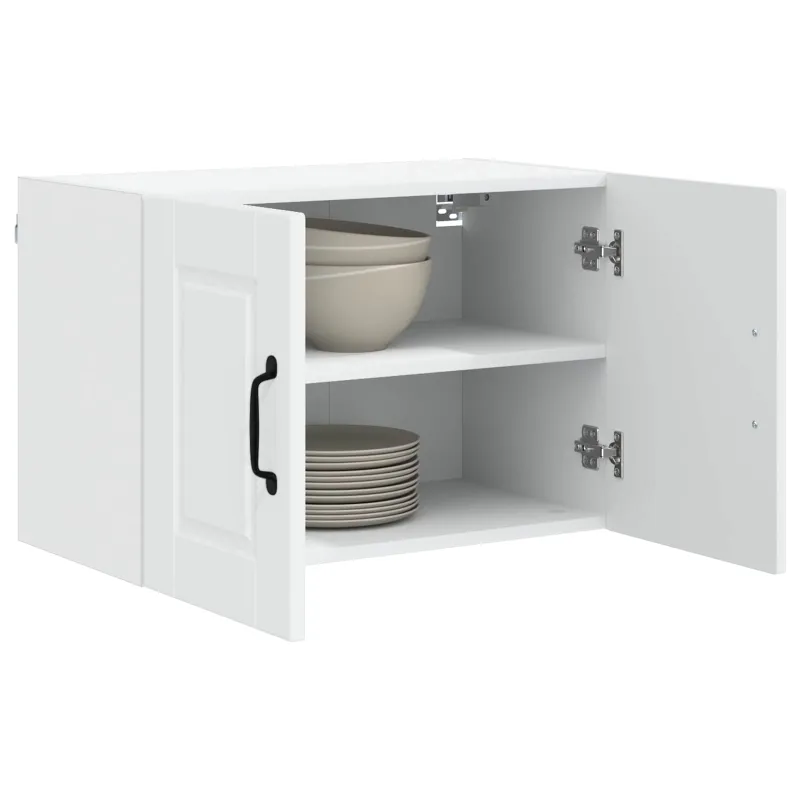 Sieninė spintelė PORTO 2 pcs Balta 60 x 31 x 40 cm