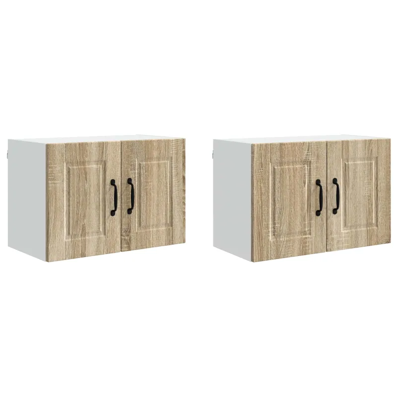 Sieninė spintelė PORTO 2 pcs Sonoma ąžuolas 60 x 31 x 40 cm