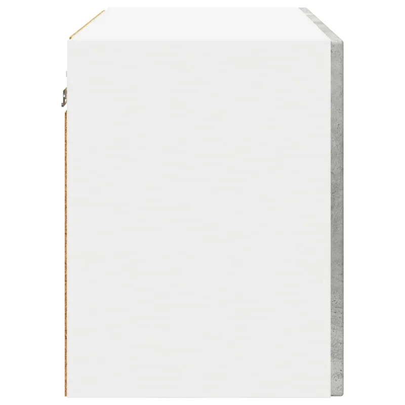 Sieninė spintelė PORTO 2 pcs Betono pilka 60 x 31 x 40 cm