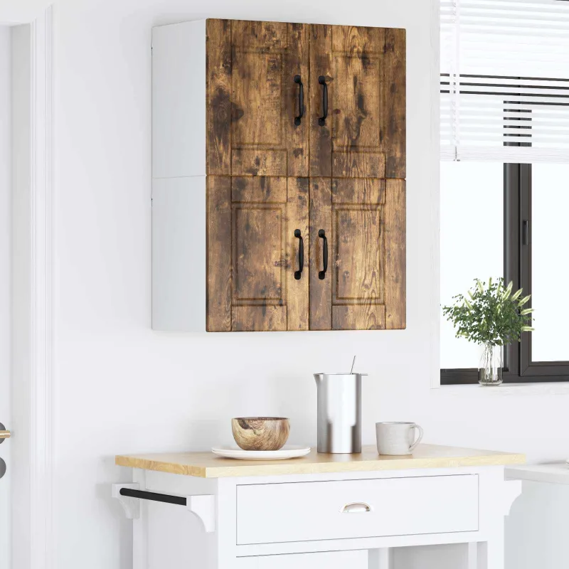 Sieninė spintelė PORTO 2 pcs Rūkyta ąžuolas 60 x 31 x 40 cm