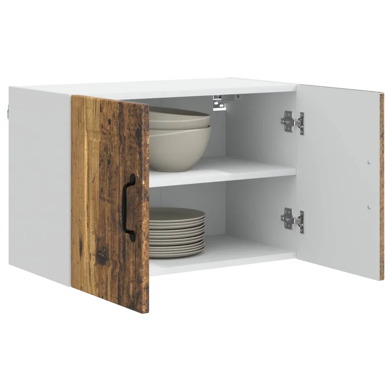 Sieninė spintelė PORTO 2 pcs Senas medis 60 x 31 x 40 cm