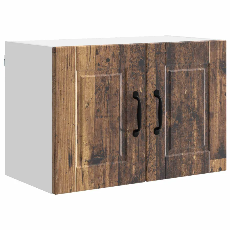 Sieninė spintelė PORTO 2 pcs Senas medis 60 x 31 x 40 cm
