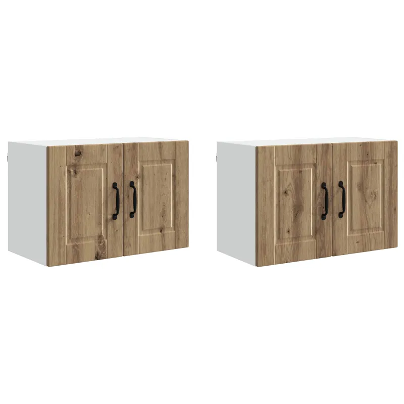Sieninė spintelė PORTO 2 pcs Amatininkų ąžuolas 60 x 31 x 40 cm