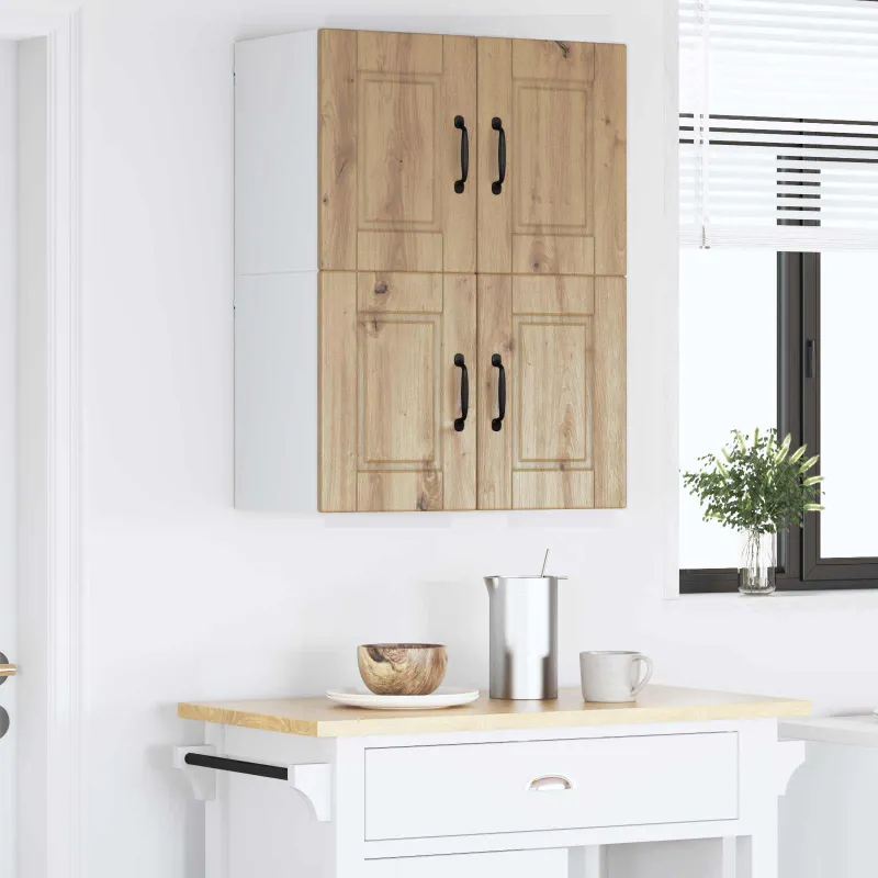 Sieninė spintelė PORTO 2 pcs Amatininkų ąžuolas 60 x 31 x 40 cm