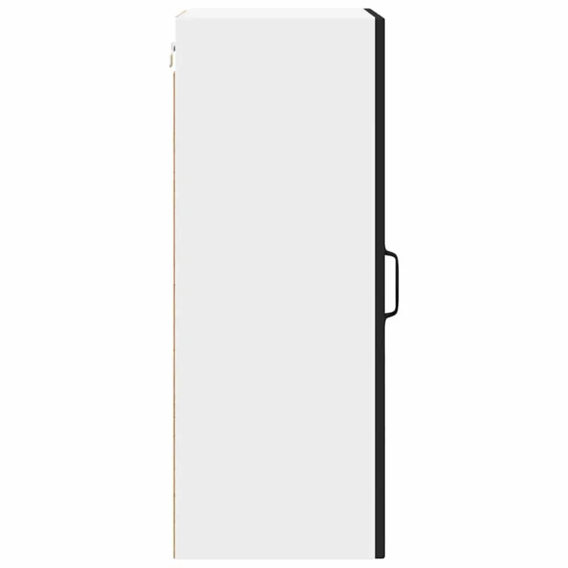 Sieninis stiklo kabinetas PORTO 2 pcs Juoda 40 x 31 x 80 cm