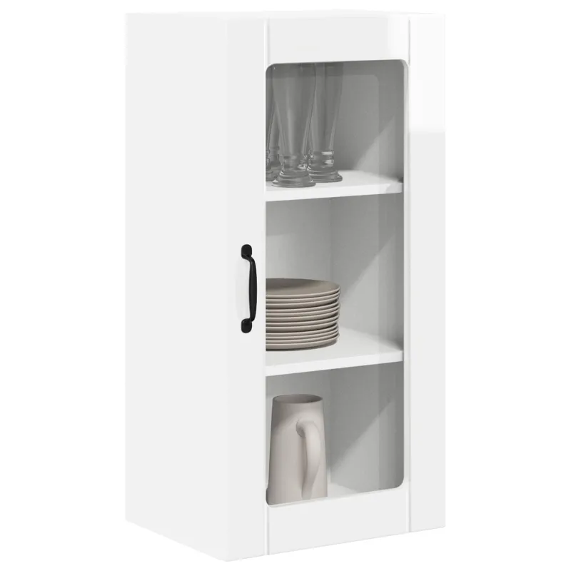 Sieninis stiklinis kabinetas PORTO 2 pcs