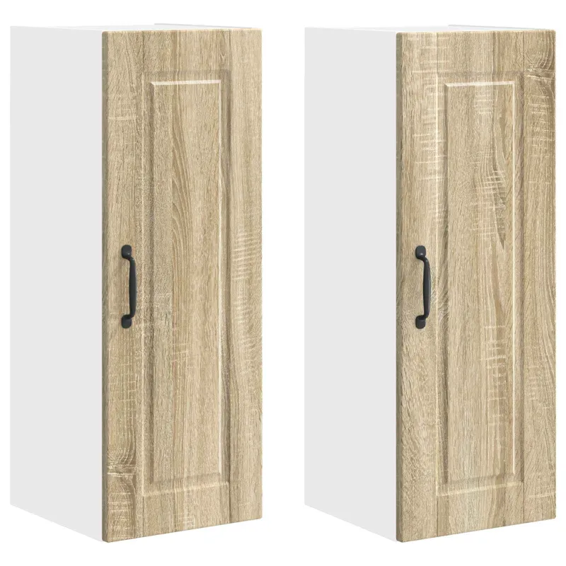 Sieninė spintelė PORTO 2 pcs Sonoma ąžuolas 30 x 31 x 80 cm