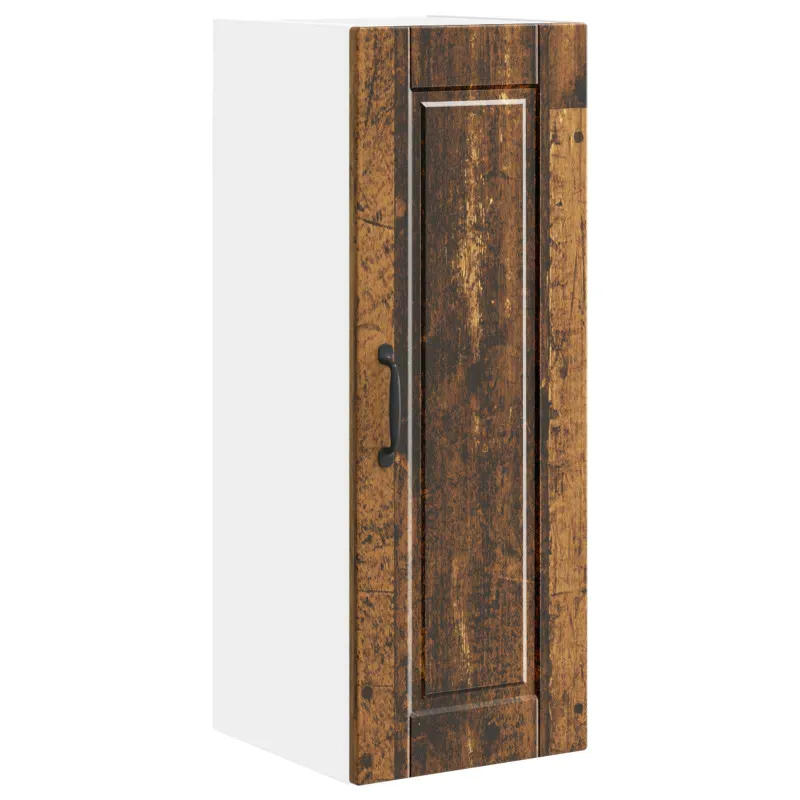 Sieninė spintelė PORTO 2 pcs Rūkyta ąžuolas 30 x 31 x 80 cm