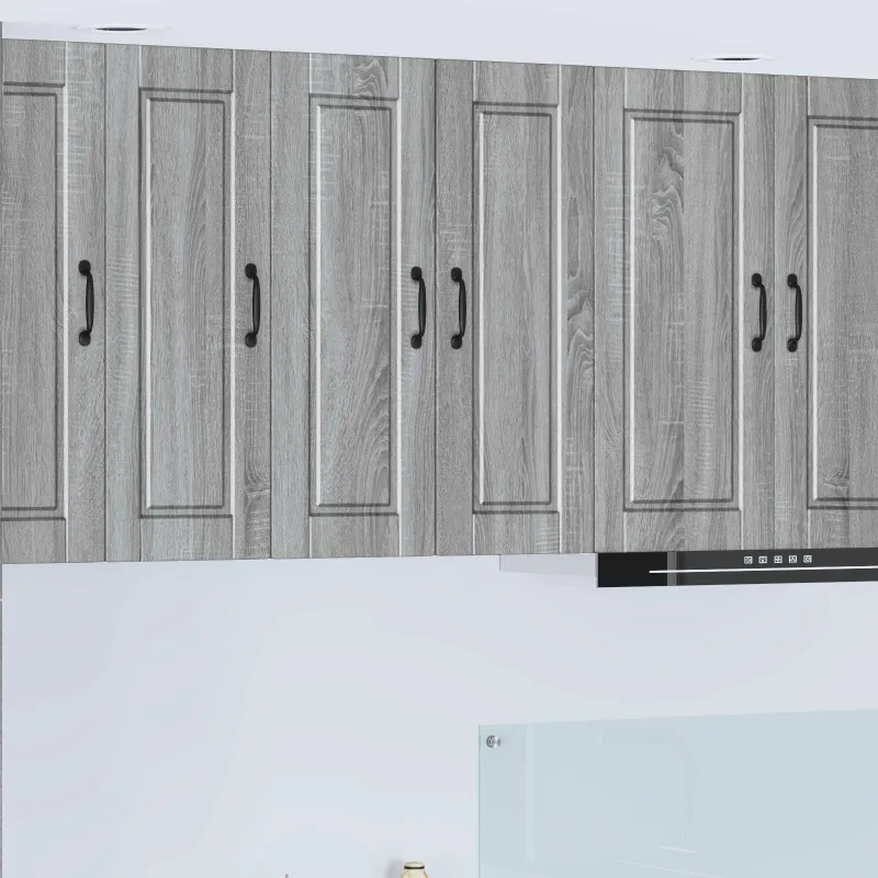 Sieninė spintelė PORTO 2 pcs Pilkas Sonoma 30 x 31 x 80 cm