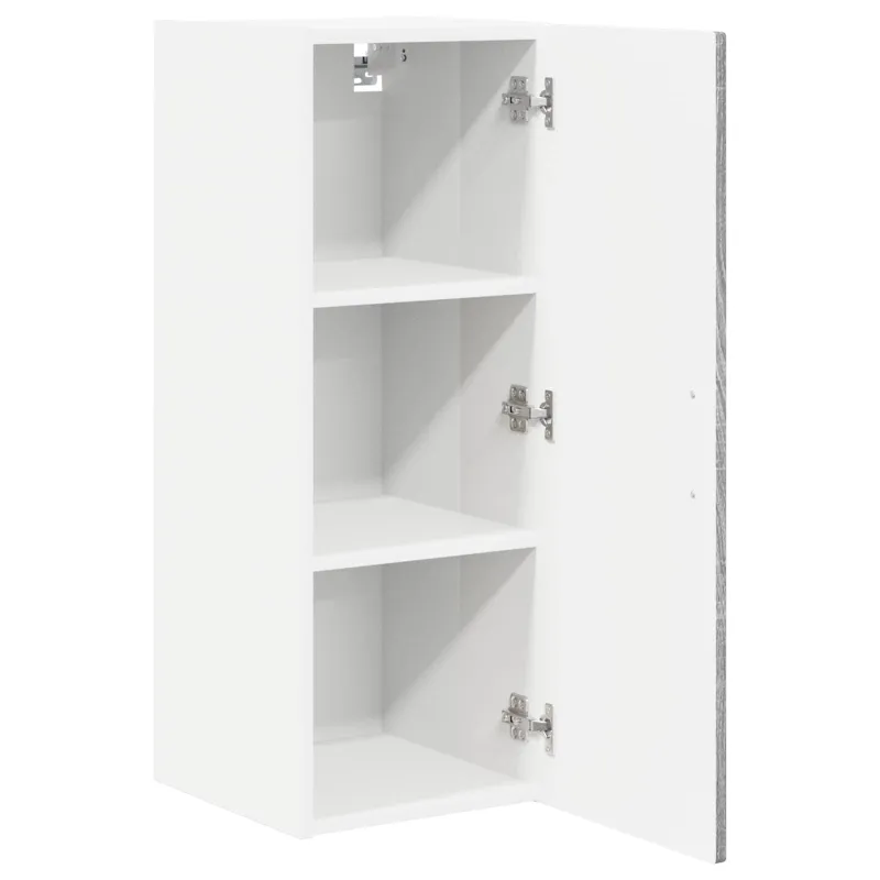 Sieninė spintelė PORTO 2 pcs Pilkas Sonoma 30 x 31 x 80 cm