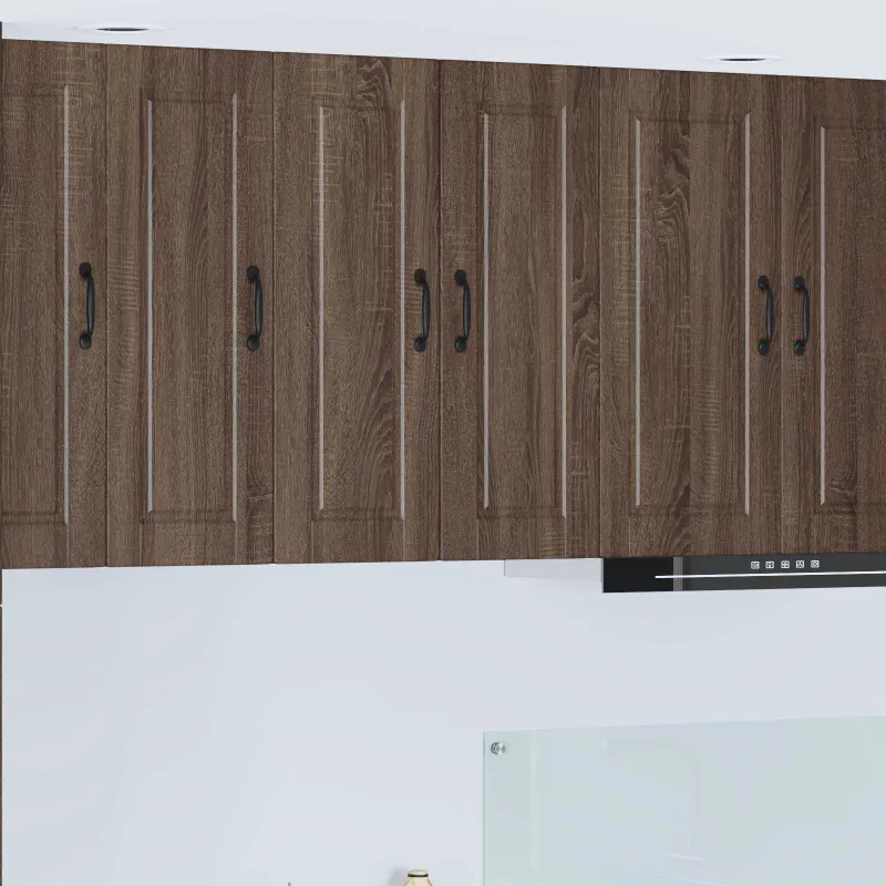 Sieninė spintelė PORTO 2 pcs Rudas ąžuolas 30 x 31 x 80 cm