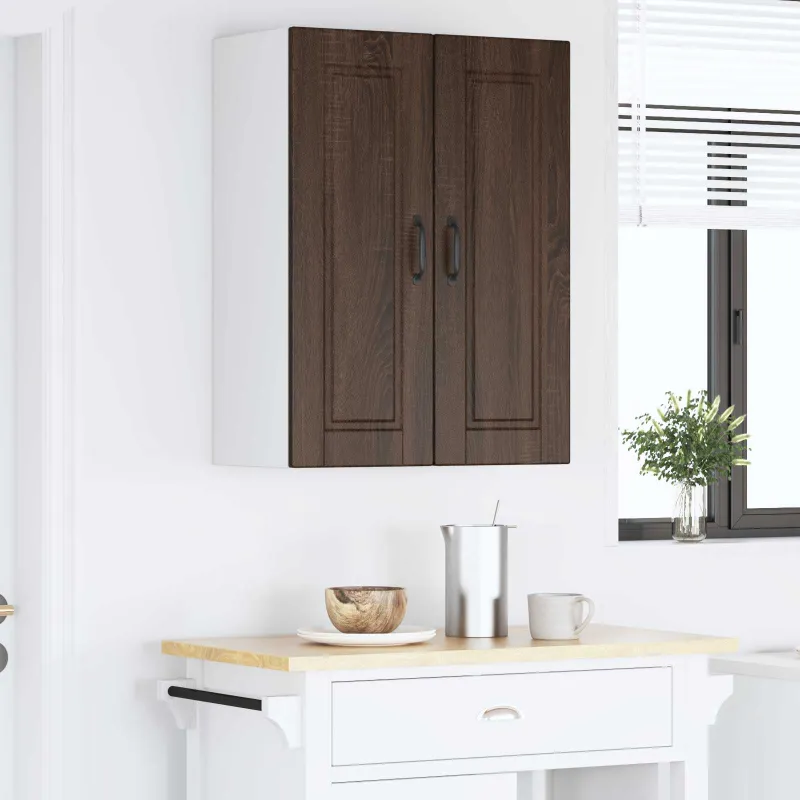 Sieninė spintelė PORTO 2 pcs Rudas ąžuolas 30 x 31 x 80 cm