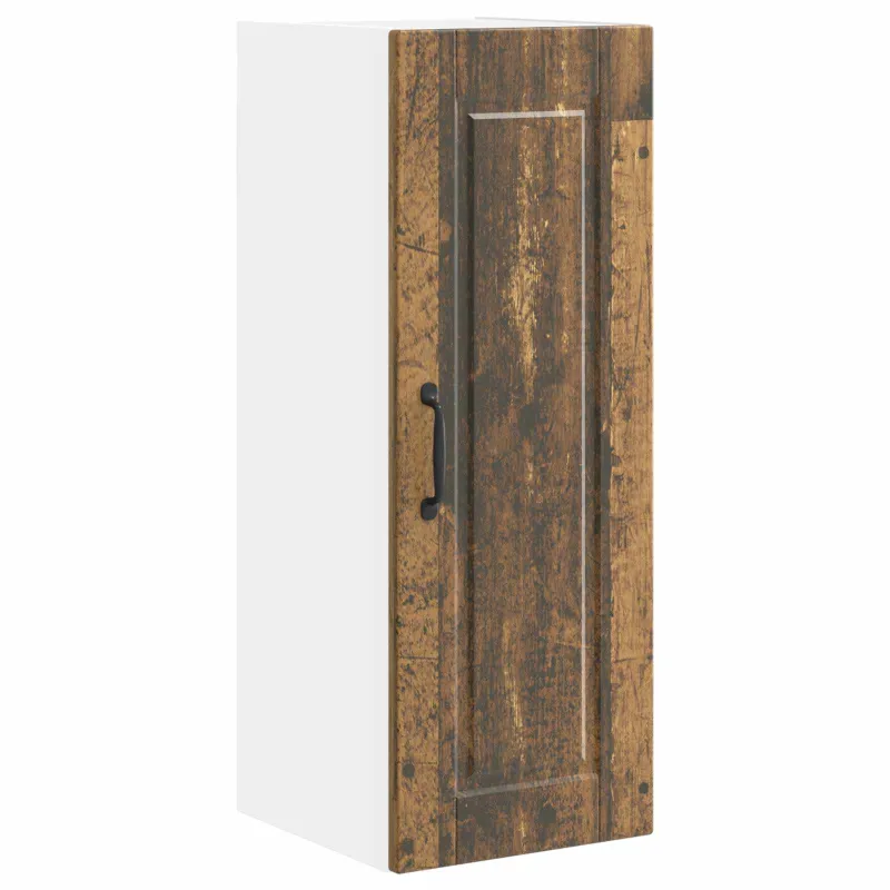 Sieninė spintelė PORTO 2 pcs Senas medis 30 x 31 x 80 cm