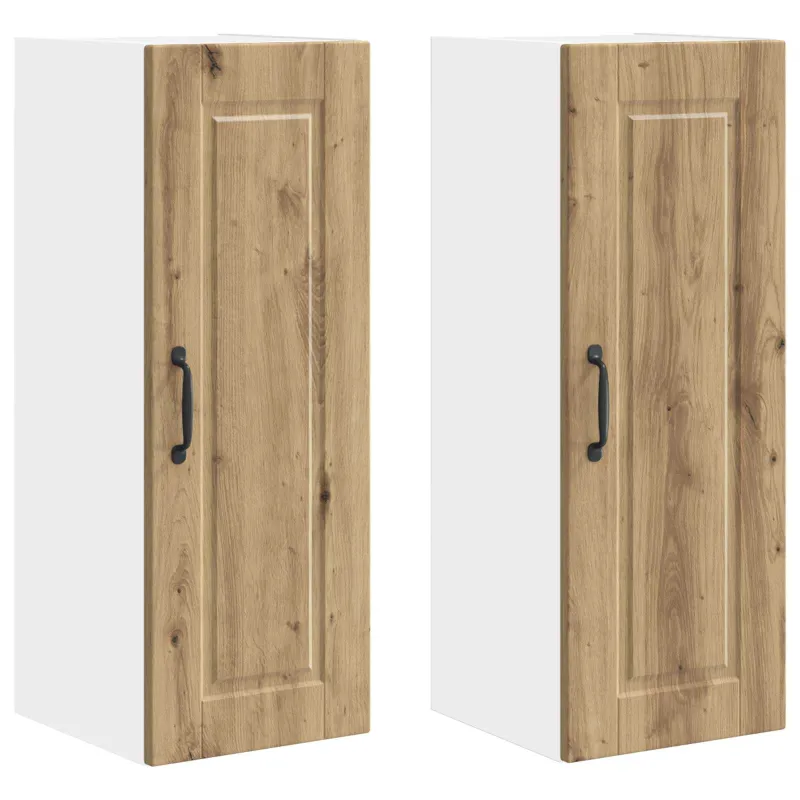 Sieninė spintelė PORTO 2 pcs Amatininkų ąžuolas 30 x 31 x 80 cm