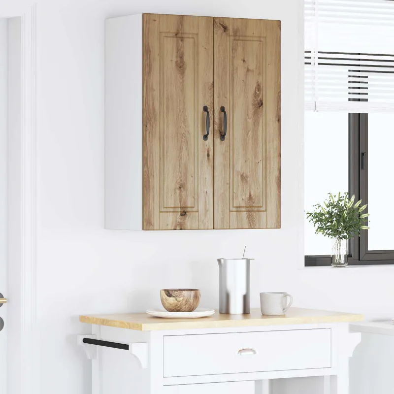 Sieninė spintelė PORTO 2 pcs Amatininkų ąžuolas 30 x 31 x 80 cm