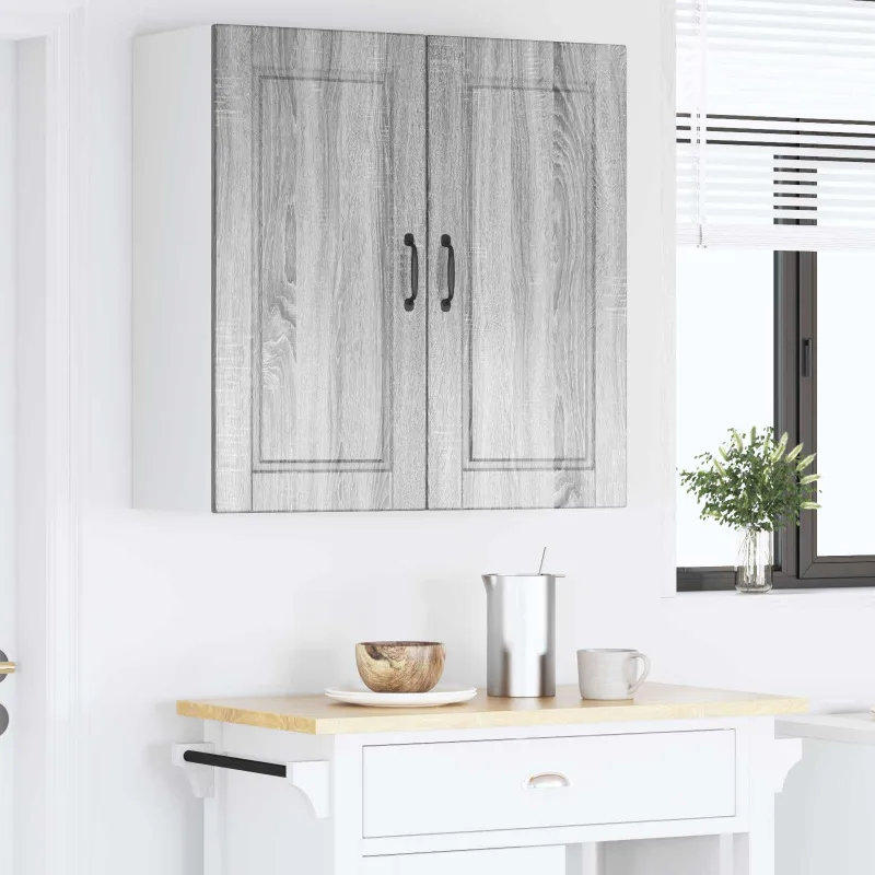 Sieninė spintelė PORTO Pilkas Sonoma 80 x 31 x 80 cm