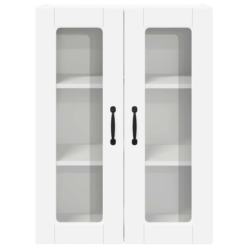 Sieninis stiklinis kabinetas PORTO Balta 60 x 31 x 80 cm