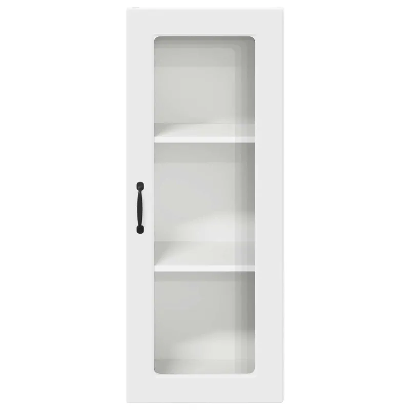 Sieninis stiklinis kabinetas PORTO Balta 40 x 31 x 100 cm