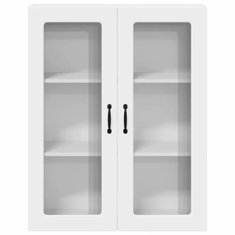 Sieninis stiklinis kabinetas PORTO Balta 80 x 31 x 100 cm