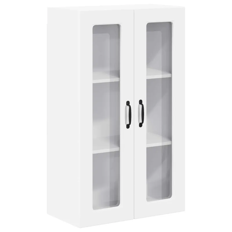 Sieninis stiklinis kabinetas PORTO Balta 60 x 31 x 100 cm