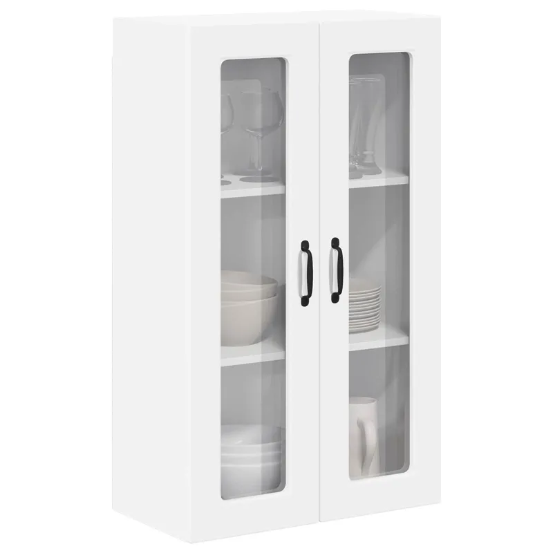 Sieninis stiklinis kabinetas PORTO Balta 60 x 31 x 100 cm