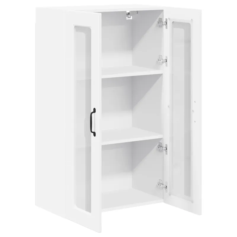 Sieninis stiklinis kabinetas PORTO Balta 60 x 31 x 100 cm