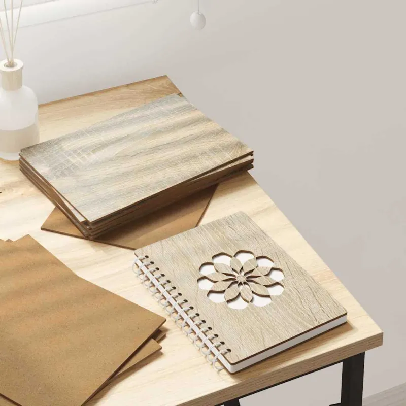 Dekoratyvinės Panelės 50 pcs Sonoma ąžuolas 15 x 21 x 0.27 cm