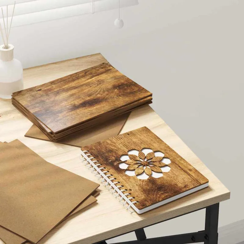 Dekoratyvinės Panelės 50 pcs Rūkyta ąžuolas 15 x 21 x 0.27 cm