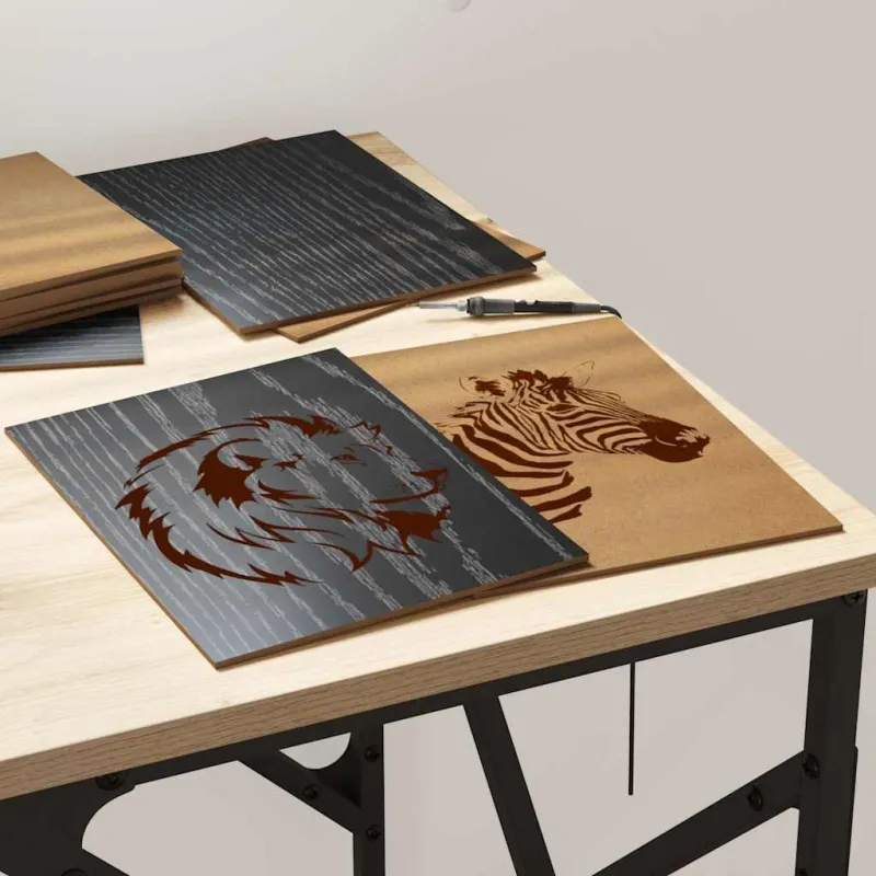 Dekoratyvinės Panelės 150 pcs Juodas ąžuolas 21 x 30 x 0,27 cm