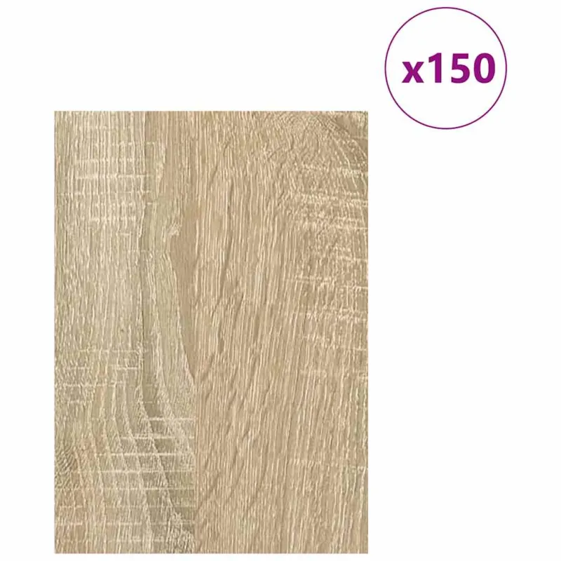 Dekoratyvinės Panelės 150 pcs Sonoma ąžuolas 21 x 30 x 0,27 cm