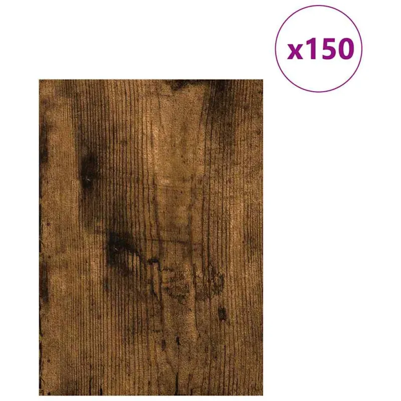 Dekoratyvinės Panelės 150 pcs Rūkyta ąžuolas 21 x 30 x 0,27 cm