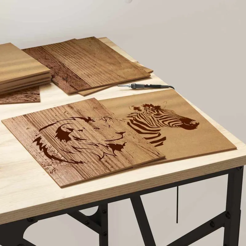 Dekoratyvinės Panelės 150 pcs Senas medis 21 x 30 x 0,27 cm