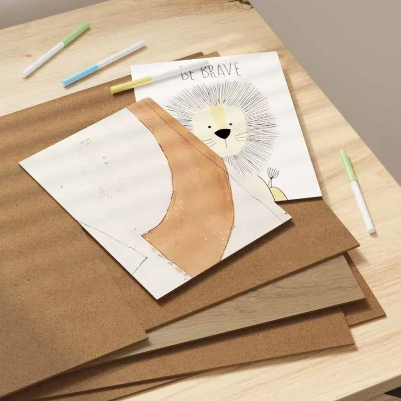 Dekoratyvinės Panelės 50 pcs Amatininkų ąžuolas