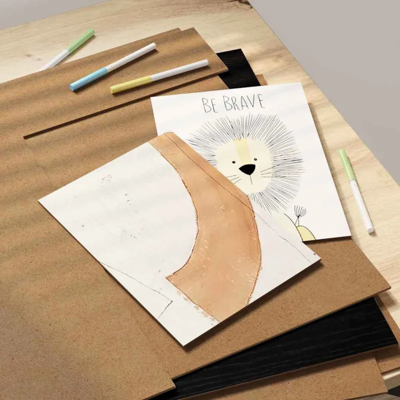 Dekoratyvinės Panelės 12 pcs Juodas ąžuolas 40 x 60 x 0.27 cm