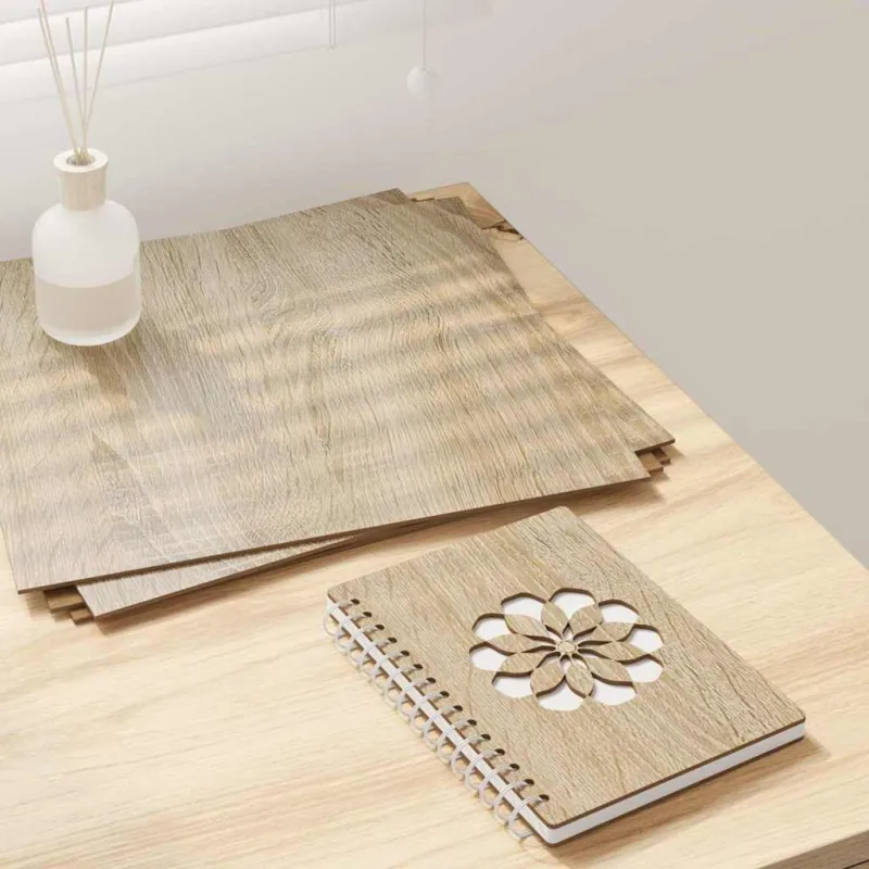 Dekoratyvinės Panelės 50 pcs Sonoma ąžuolas 30 x 30 x 0.27 cm