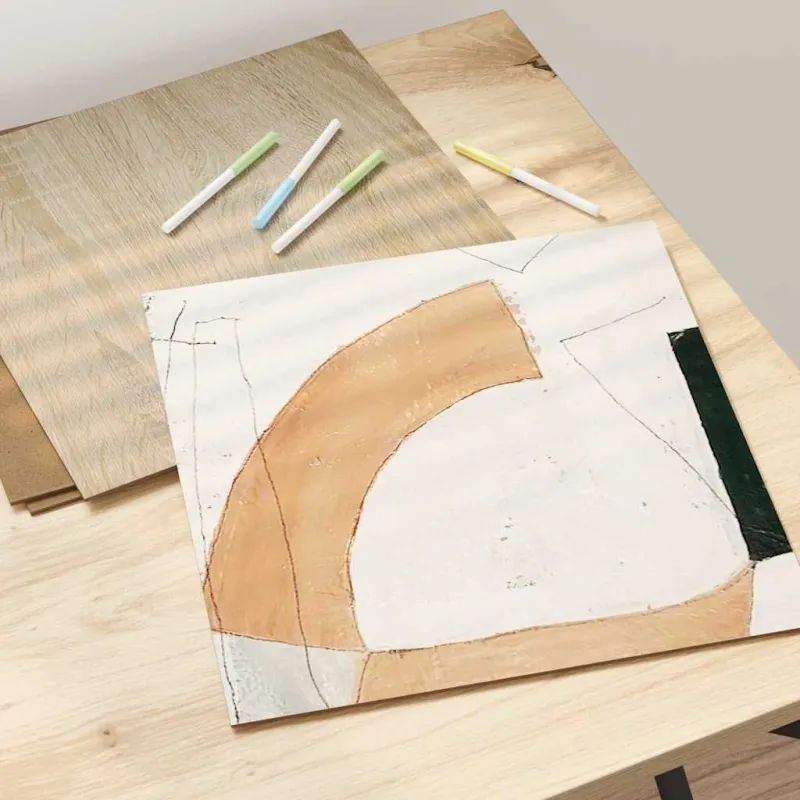 Dekoratyvinės Panelės 50 pcs Sonoma ąžuolas 30 x 30 x 0.27 cm
