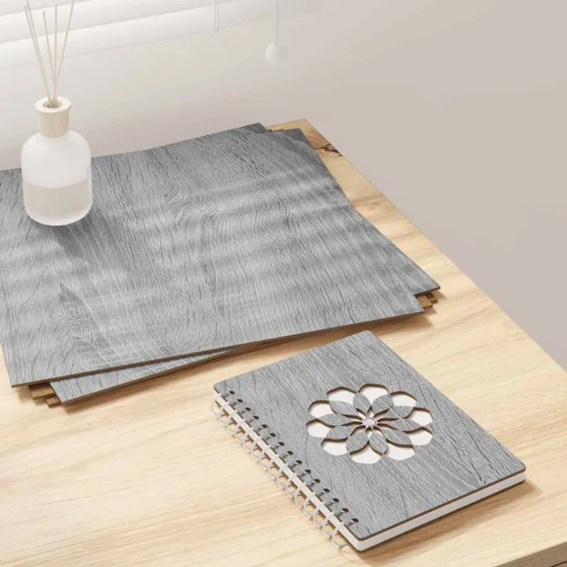 Dekoratyvinės Panelės 50 pcs Pilkas Sonoma 30 x 30 x 0.27 cm