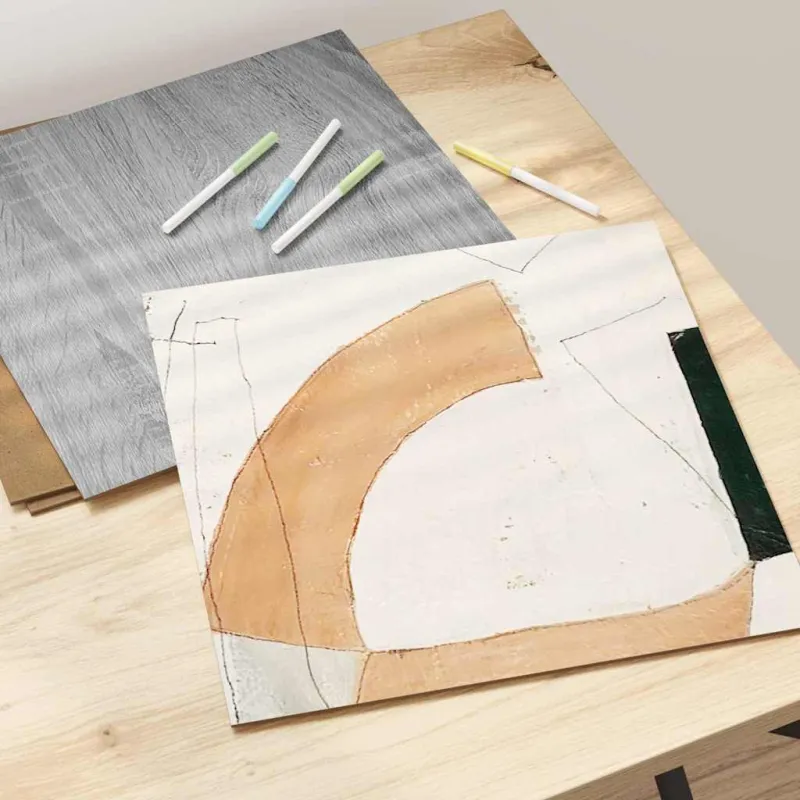 Dekoratyvinės Panelės 50 pcs Pilkas Sonoma 30 x 30 x 0.27 cm