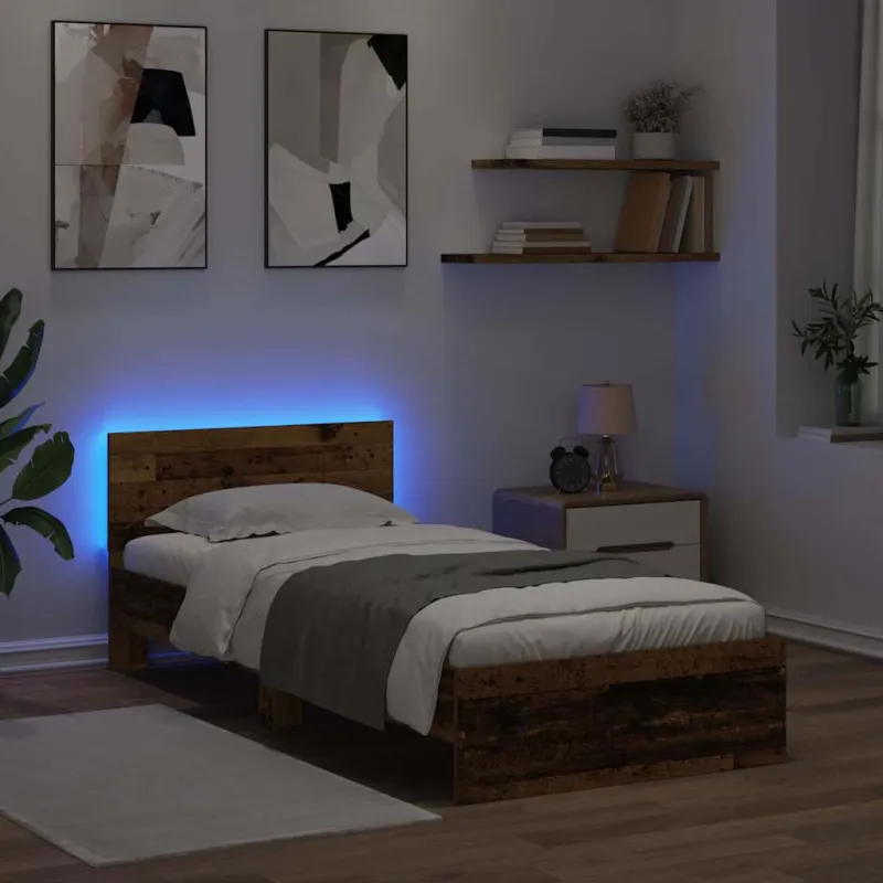 Lovos rėmas Senovinis medis 100 x 200 cm Apdirbta mediena