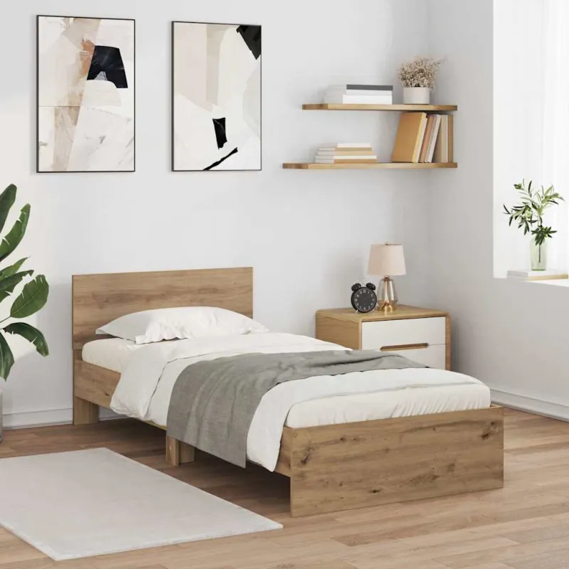 Lovos rėmas Amatininkų ąžuolas 90 x 190 cm Apdirbta mediena