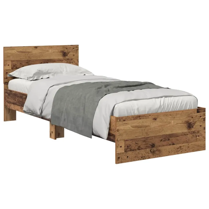 Lovos rėmas Senovinis medis 75 x 190 cm Apdirbta mediena