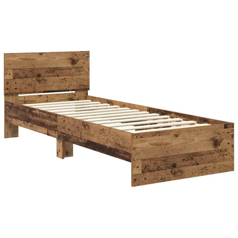 Lovos rėmas Senovinis medis 75 x 190 cm Apdirbta mediena