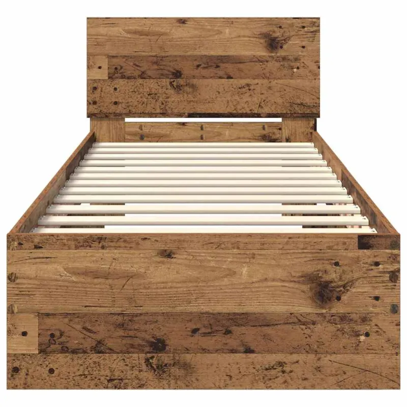 Lovos rėmas Senovinis medis 75 x 190 cm Apdirbta mediena