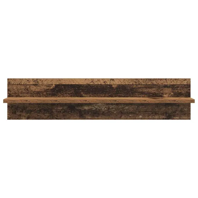 Sieninės lentynos 4 pcs Senovinis medis 80 x 11,5 x 18 cm