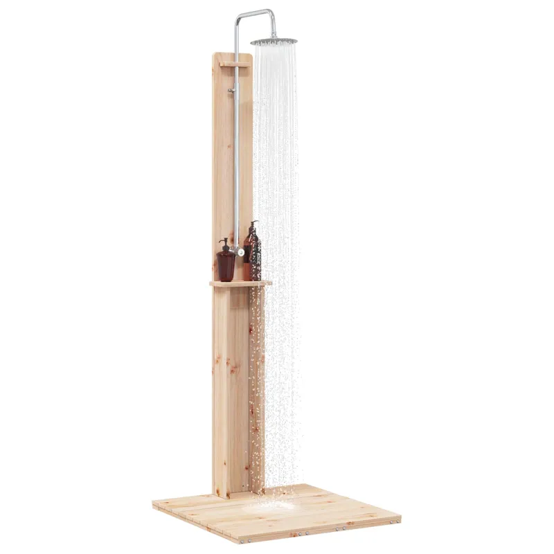 Lauko dušas 206 cm Natūrali
