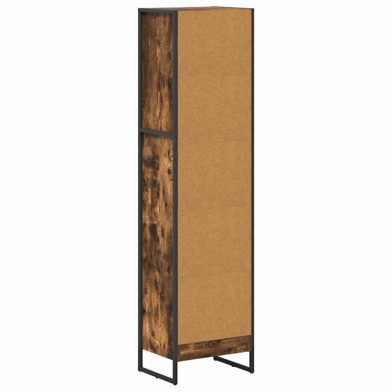 Knygų spinta Dūminis ąžuolas 40 x 30 x 155 cm Apdirbta mediena